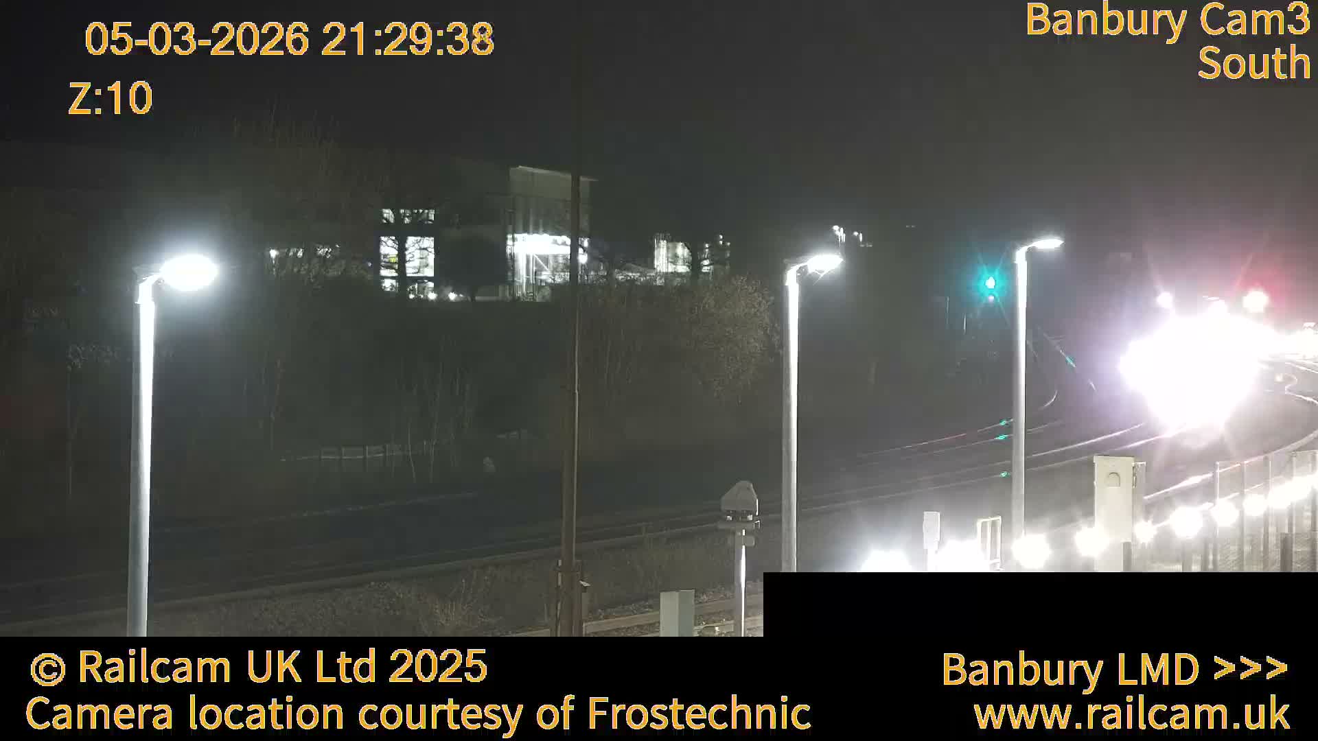 Banbury Train Station Live Cams- Banbury, Cherwell, Oxfordshire, South East, England, United Kingdom