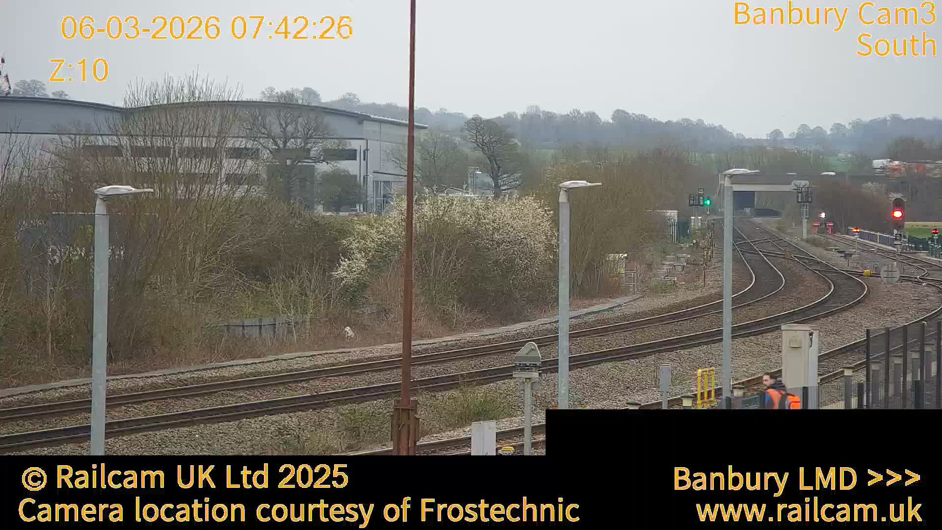 Banbury Train Station Live Cams- Banbury, Cherwell, Oxfordshire, South East, England, United Kingdom