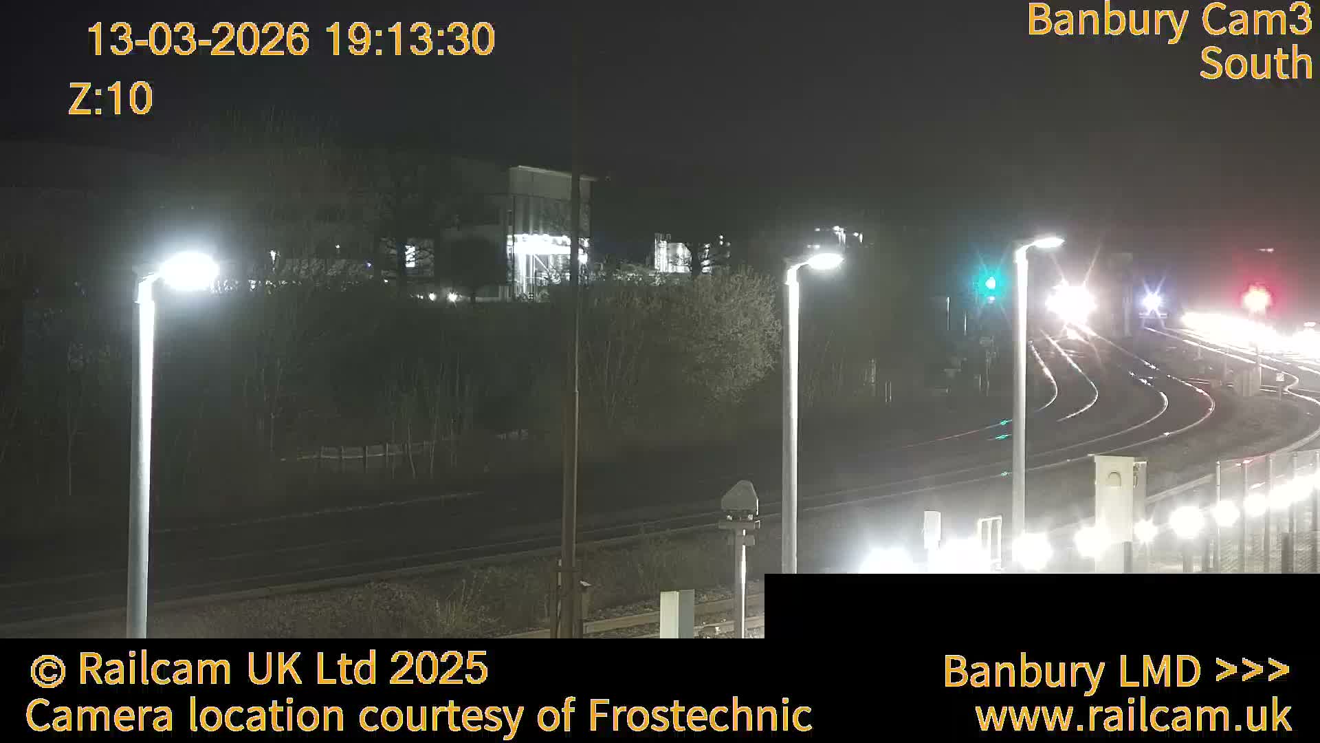 Banbury Train Station Live Cams- Banbury, Cherwell, Oxfordshire, South East, England, United Kingdom