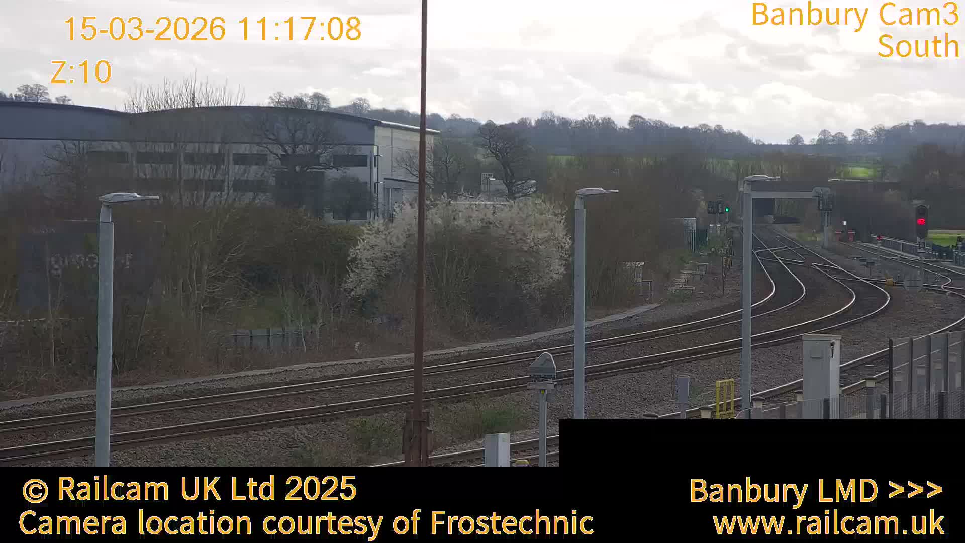 Banbury Train Station Live Cams- Banbury, Cherwell, Oxfordshire, South East, England, United Kingdom