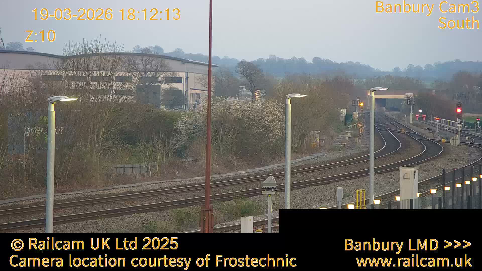 Banbury Train Station Live Cams- Banbury, Cherwell, Oxfordshire, South East, England, United Kingdom