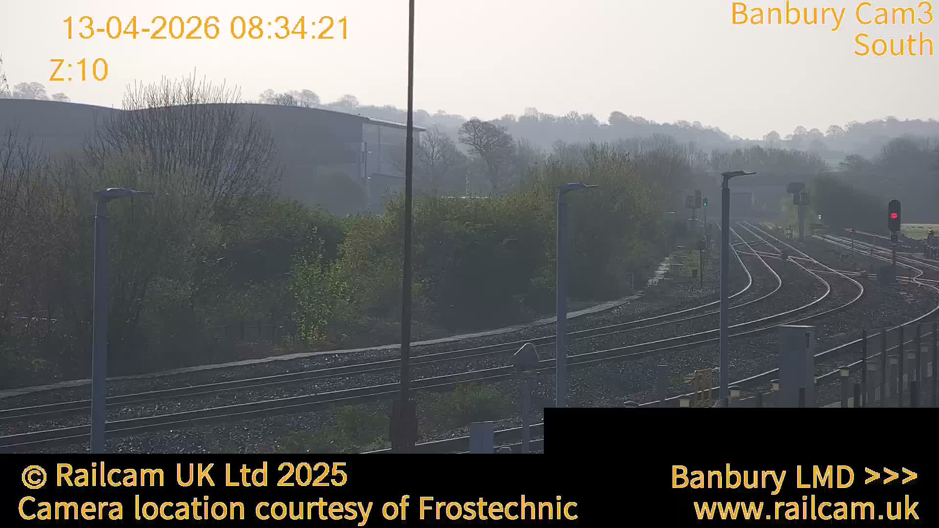 Banbury Train Station Live Cams- Banbury, Cherwell, Oxfordshire, South East, England, United Kingdom