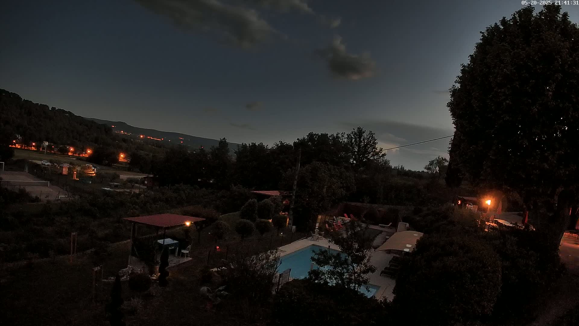 Villelaure, L'Oustaou du Luberon Village Live Cam - Apt, Vaucluse, Provence-Alpes-Côte d’Azur, France