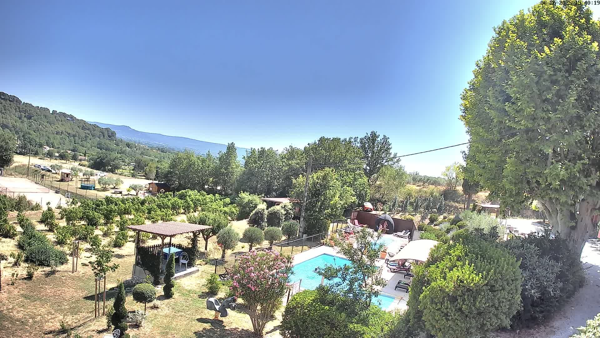 Villelaure, L'Oustaou du Luberon Village Live Cam - Apt, Vaucluse, Provence-Alpes-Côte d’Azur, France