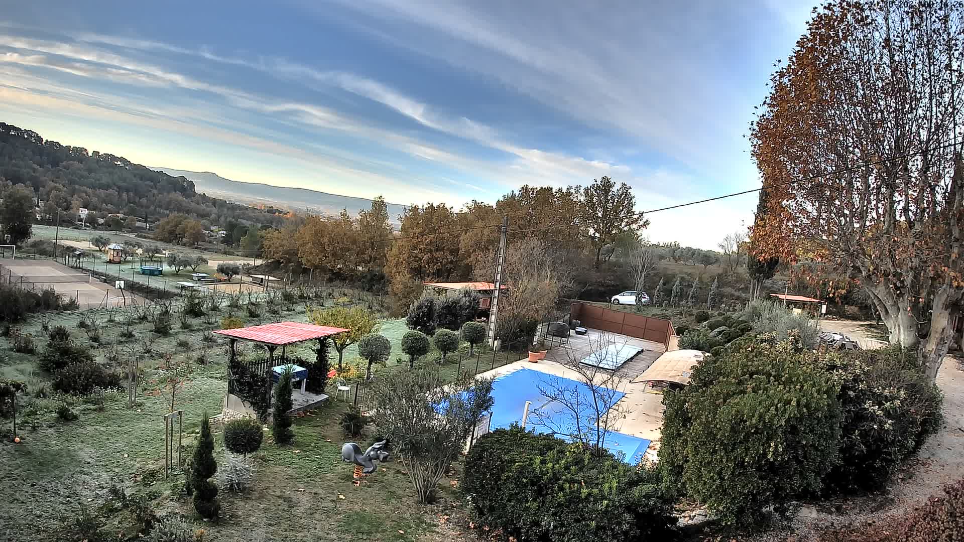 Villelaure, L'Oustaou du Luberon Village Live Cam - Apt, Vaucluse, Provence-Alpes-Côte d’Azur, France