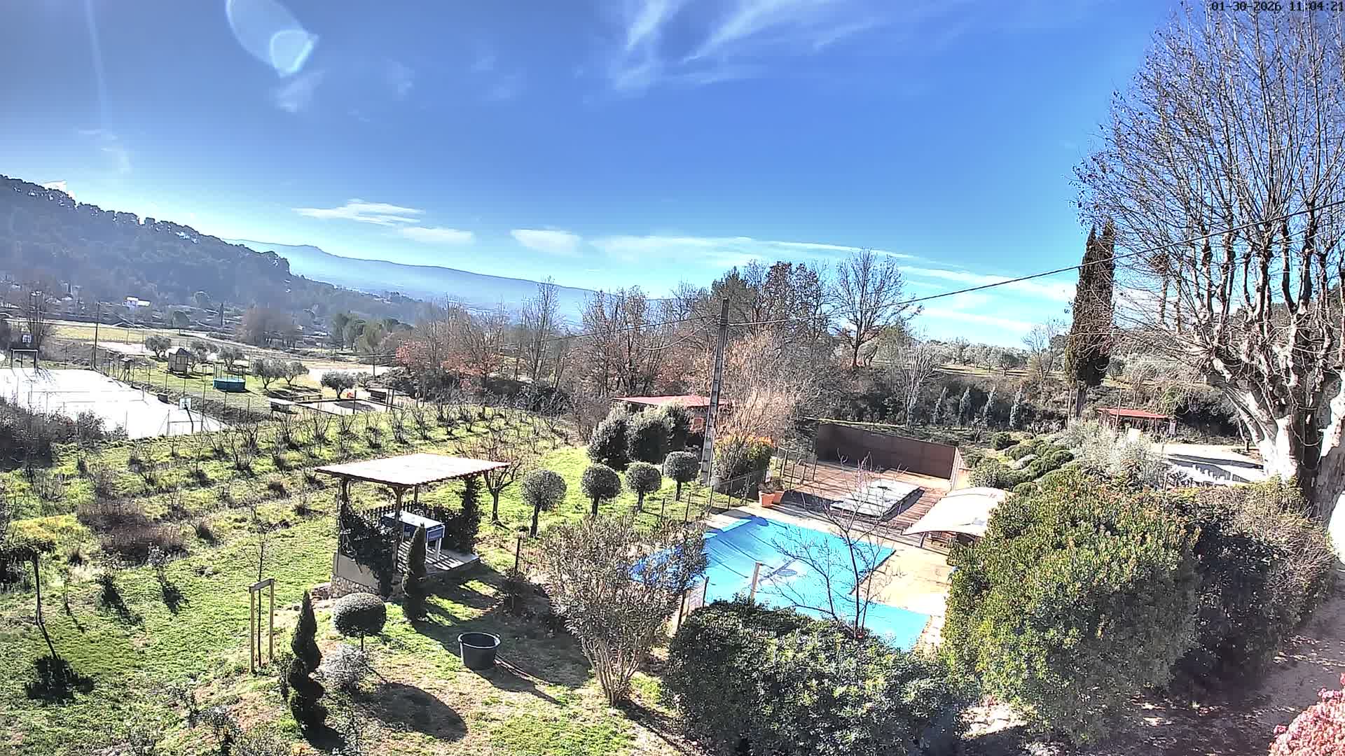 Villelaure, L'Oustaou du Luberon Village Live Cam - Apt, Vaucluse, Provence-Alpes-Côte d’Azur, France