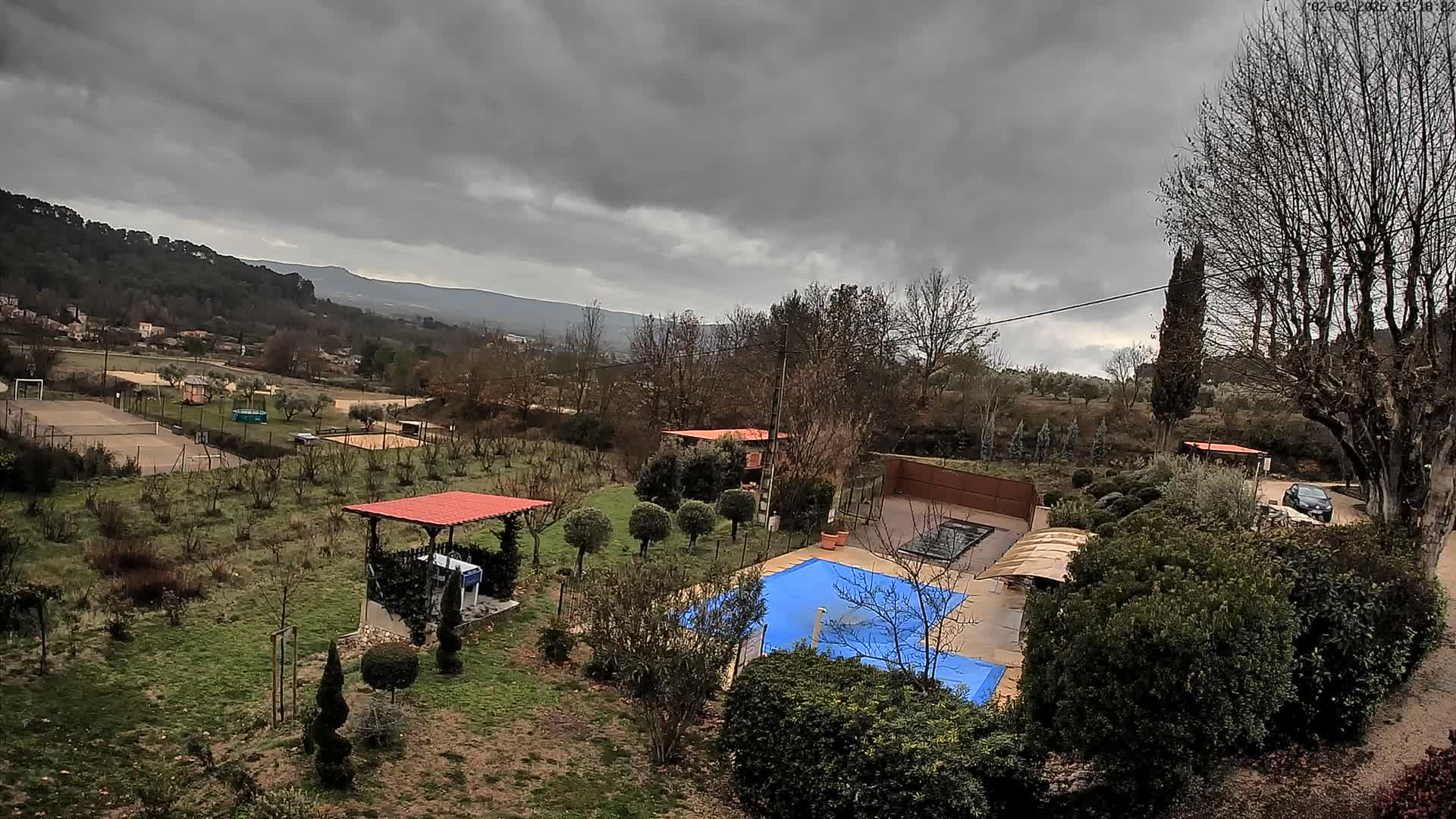 Villelaure, L'Oustaou du Luberon Village Live Cam - Apt, Vaucluse, Provence-Alpes-Côte d’Azur, France