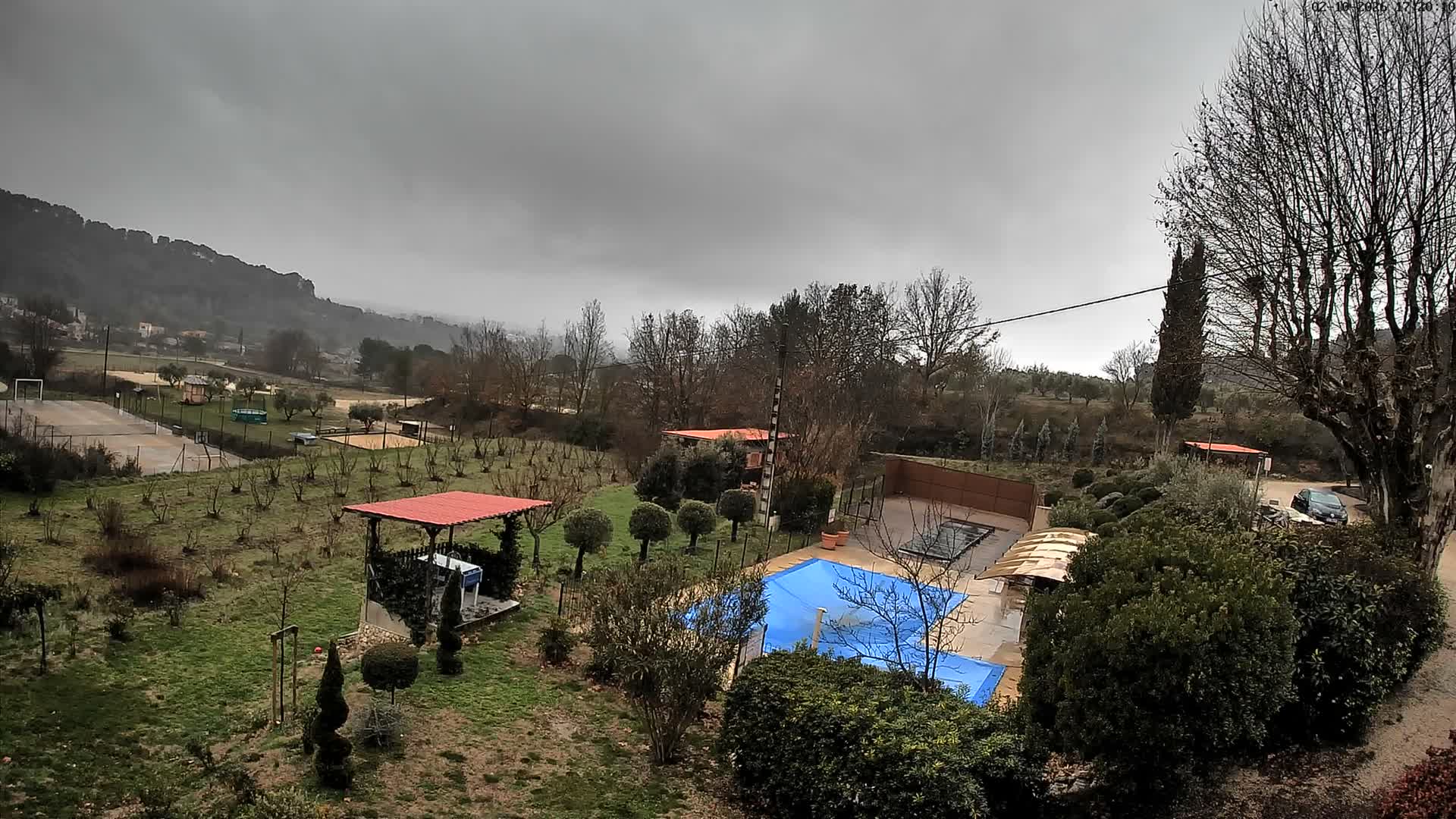 Villelaure, L'Oustaou du Luberon Village Live Cam - Apt, Vaucluse, Provence-Alpes-Côte d’Azur, France
