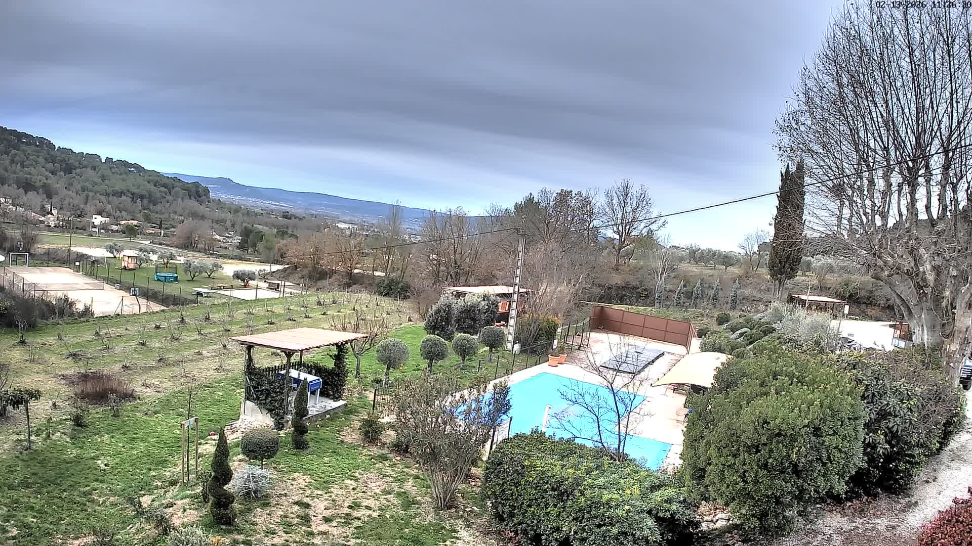 Villelaure, L'Oustaou du Luberon Village Live Cam - Apt, Vaucluse, Provence-Alpes-Côte d’Azur, France