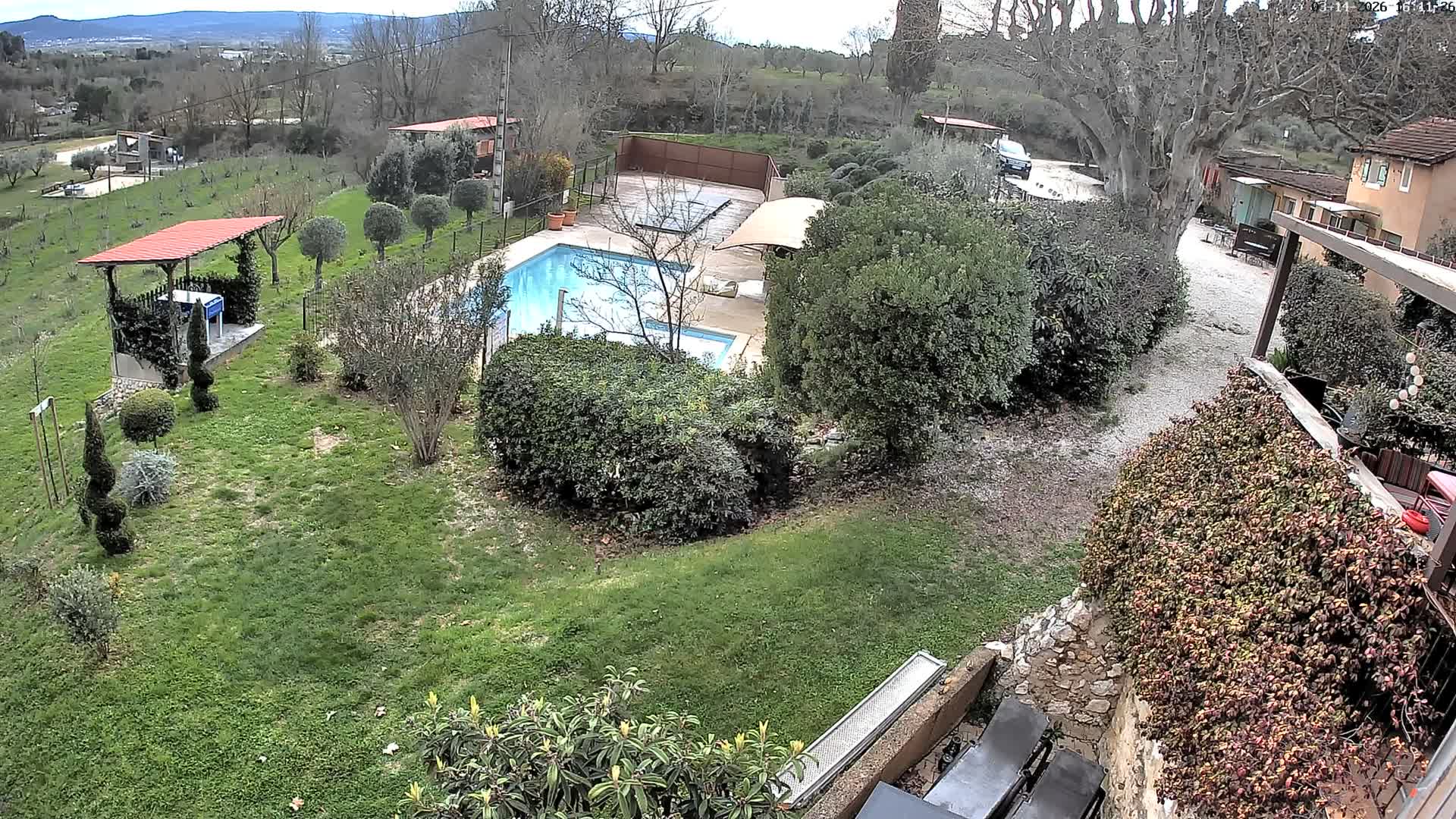 Villelaure, L'Oustaou du Luberon Village Live Cam - Apt, Vaucluse, Provence-Alpes-Côte d’Azur, France