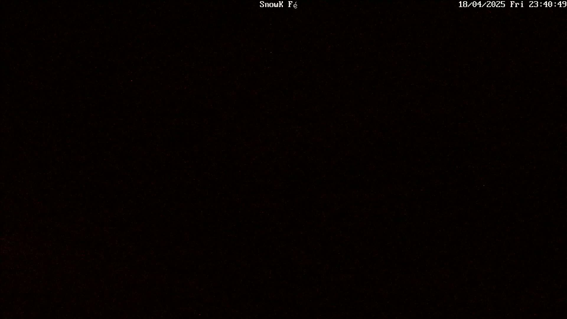The image is completely black.