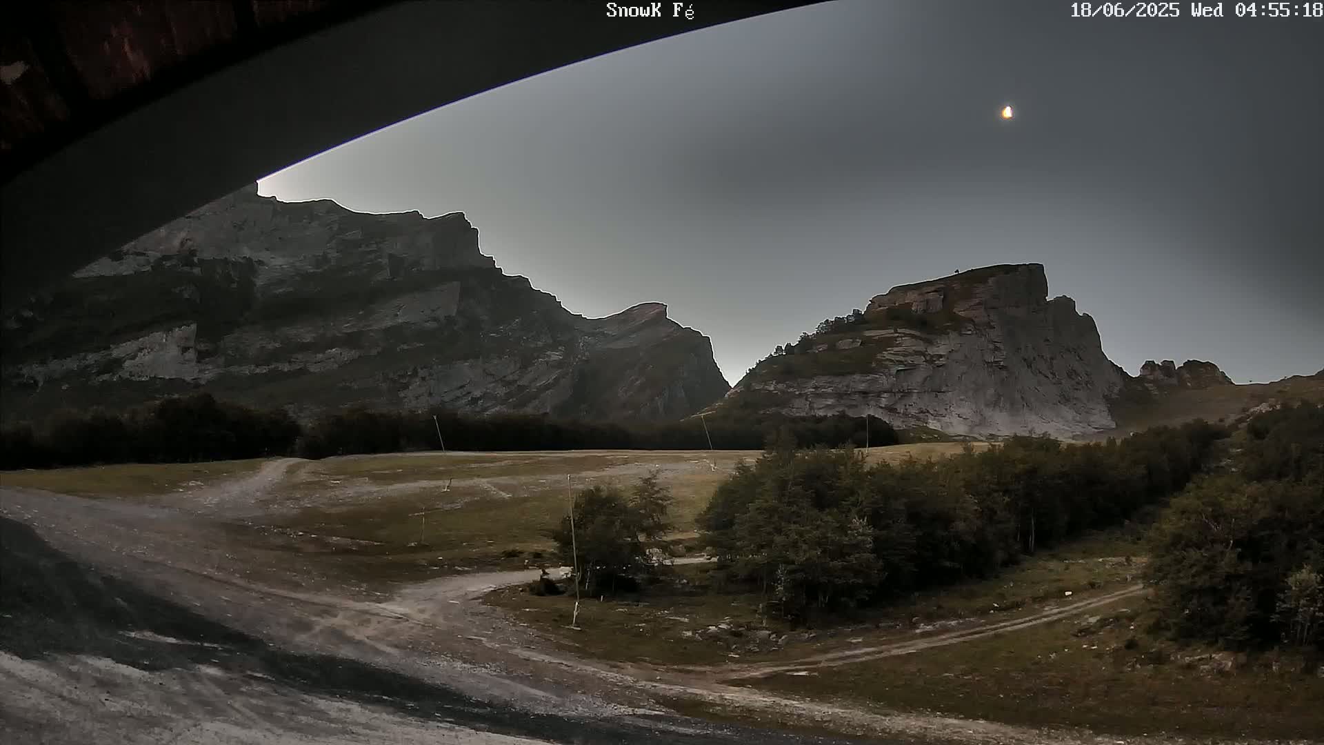 Gourette,  Pyrenees View from Snow K Fé Live Cam - Eaux-Bonnes,  Pyrenees-Atlantiques, Nouvelle-Aquitaine, France