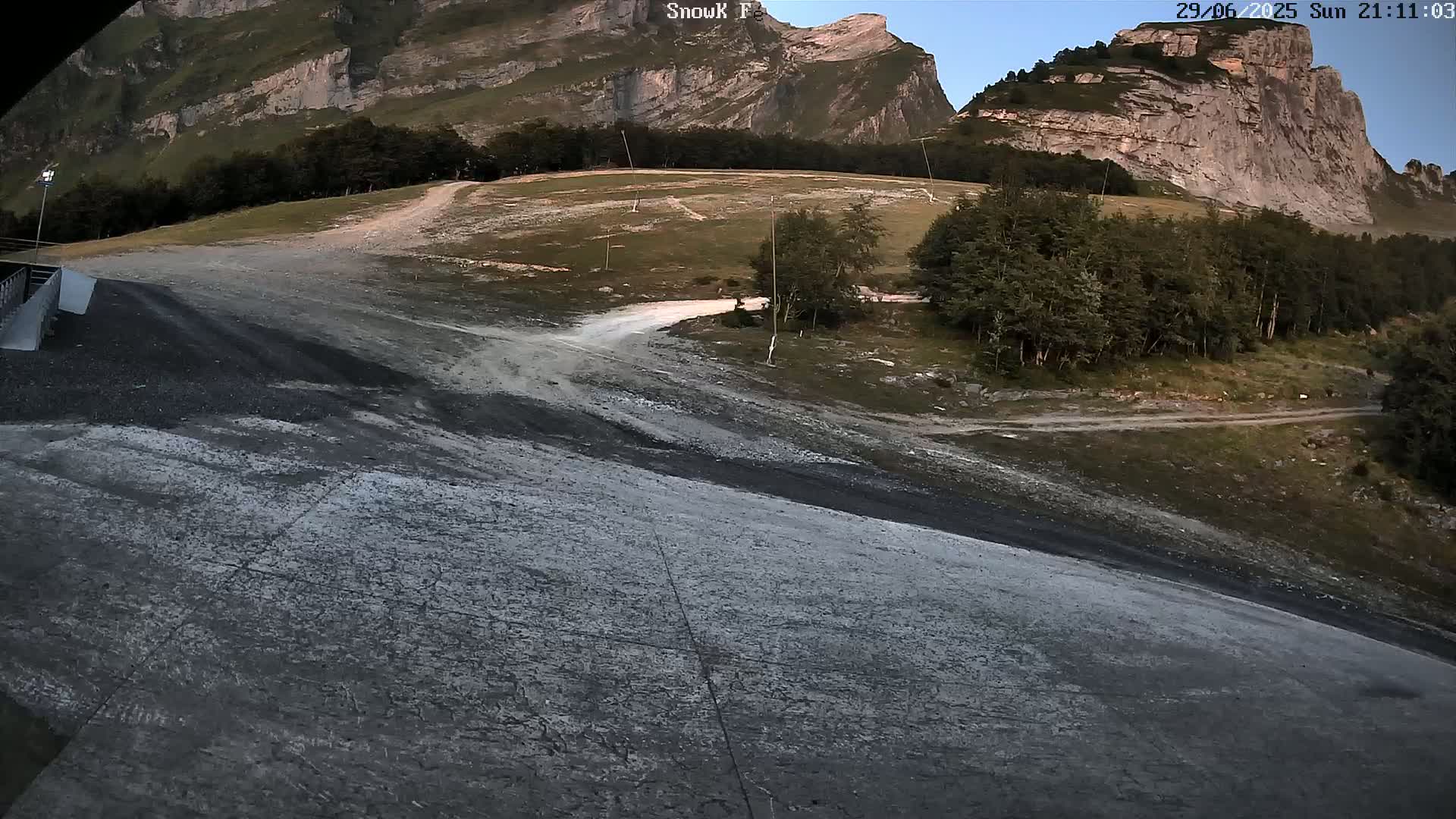 Gourette,  Pyrenees View from Snow K Fé Live Cam - Eaux-Bonnes,  Pyrenees-Atlantiques, Nouvelle-Aquitaine, France