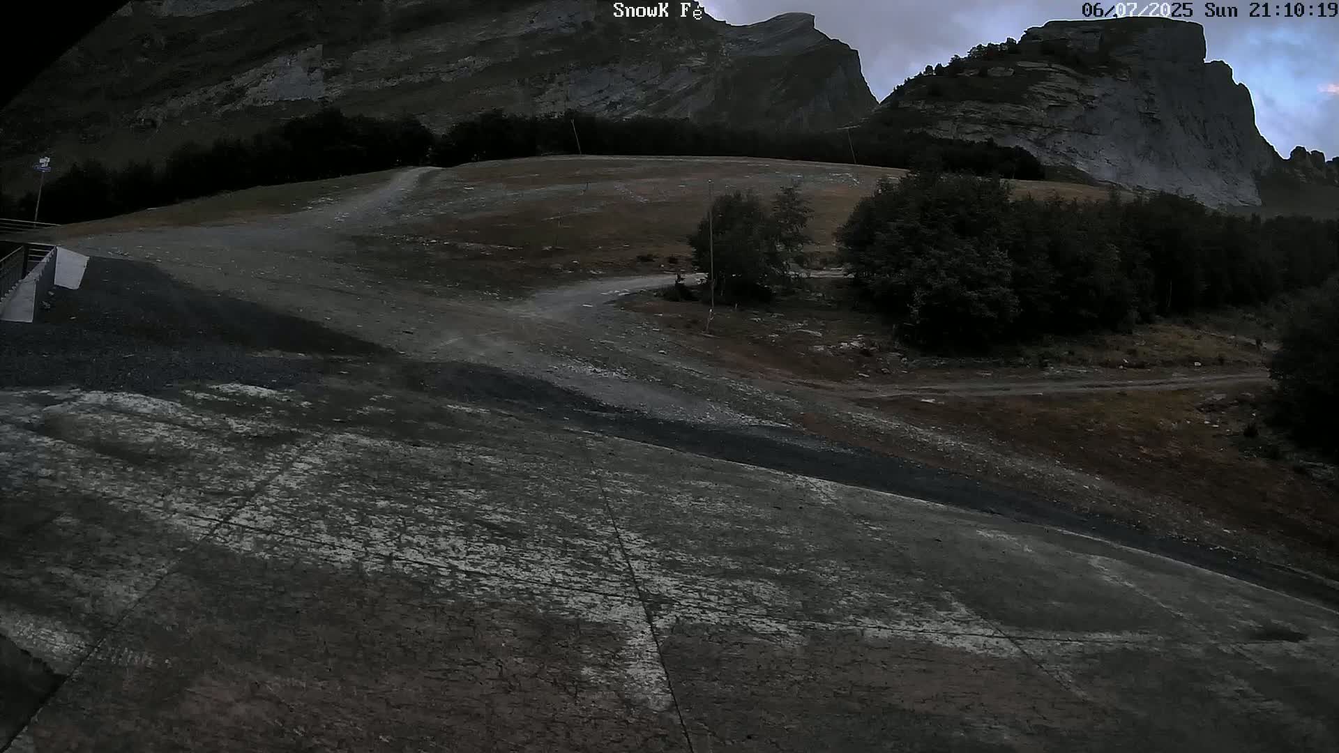 Gourette,  Pyrenees View from Snow K Fé Live Cam - Eaux-Bonnes,  Pyrenees-Atlantiques, Nouvelle-Aquitaine, France