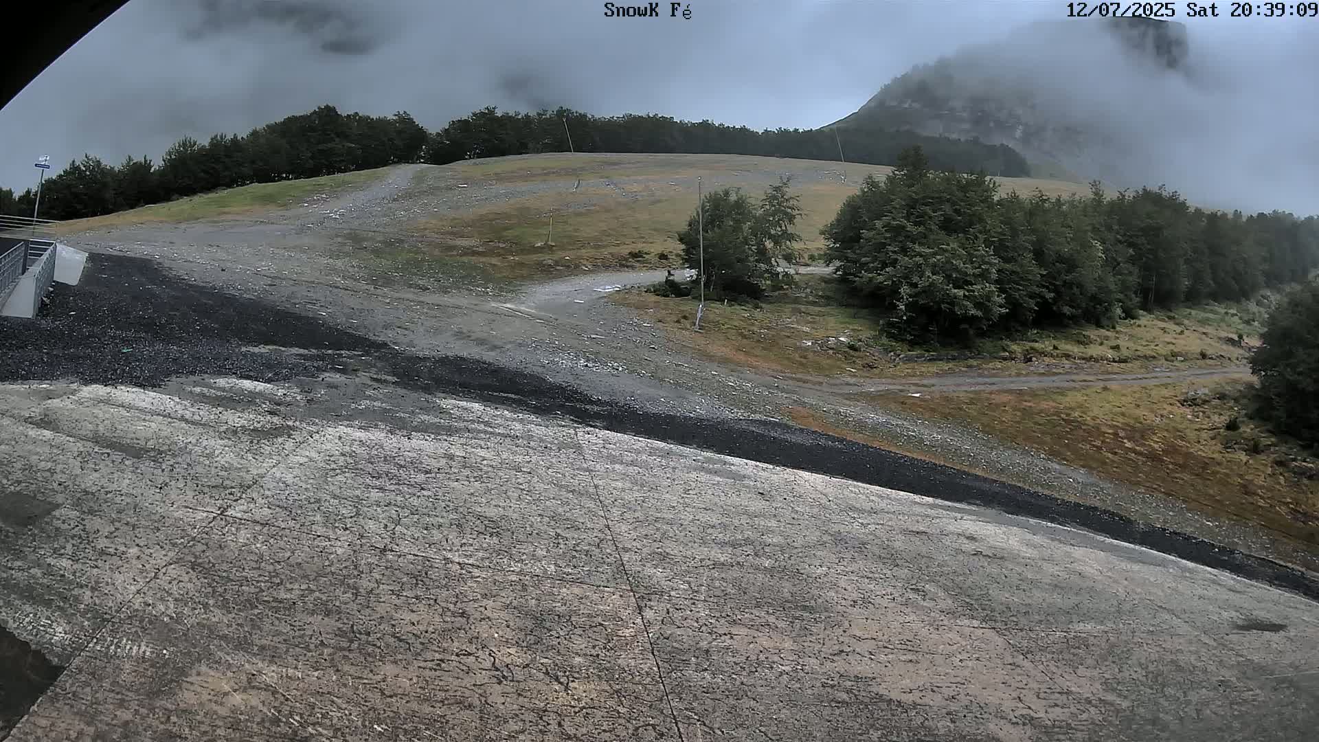 Gourette,  Pyrenees View from Snow K Fé Live Cam - Eaux-Bonnes,  Pyrenees-Atlantiques, Nouvelle-Aquitaine, France