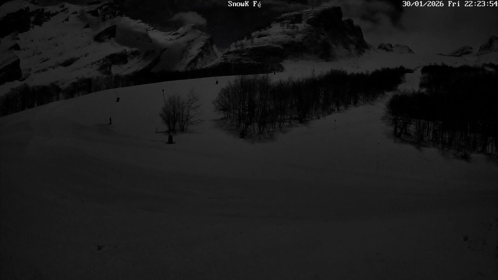 Gourette,  Pyrenees View from Snow K Fé Live Cam - Eaux-Bonnes,  Pyrenees-Atlantiques, Nouvelle-Aquitaine, France