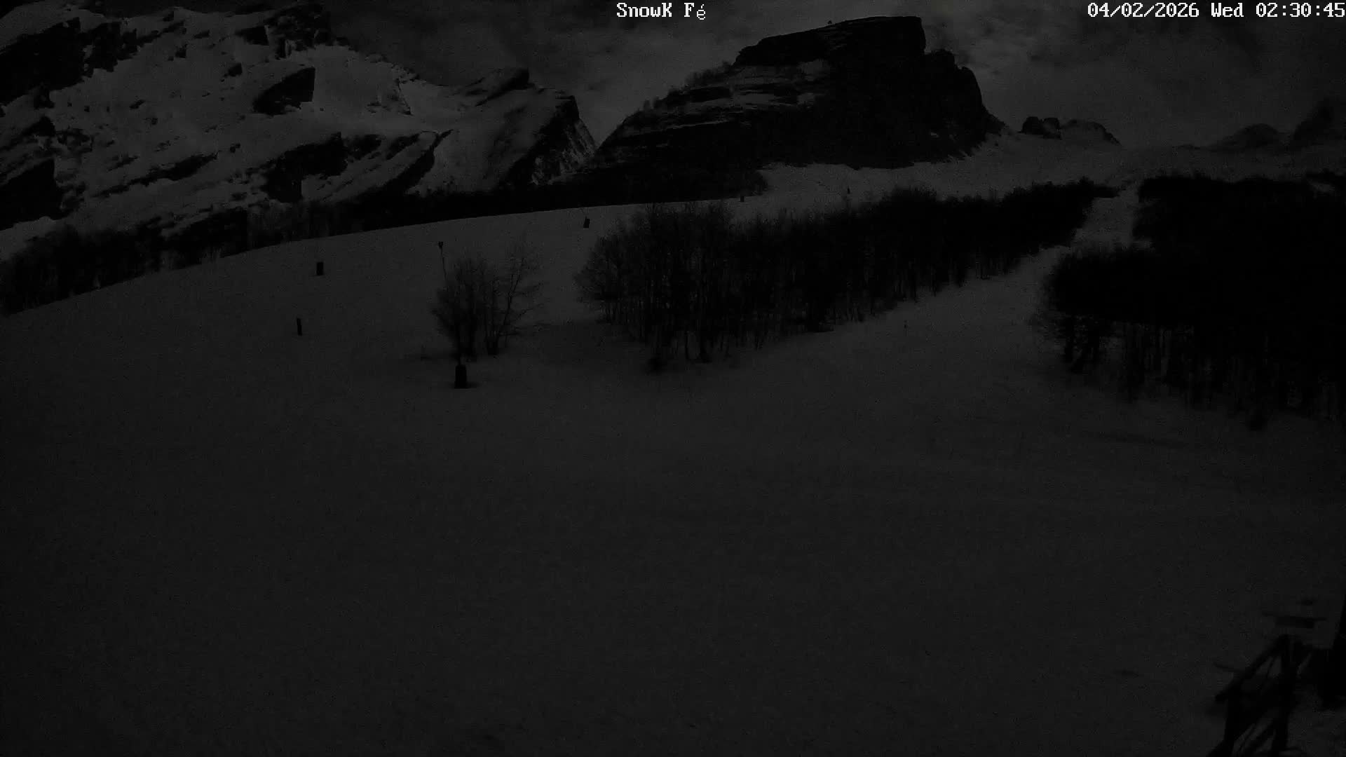 Gourette,  Pyrenees View from Snow K Fé Live Cam - Eaux-Bonnes,  Pyrenees-Atlantiques, Nouvelle-Aquitaine, France