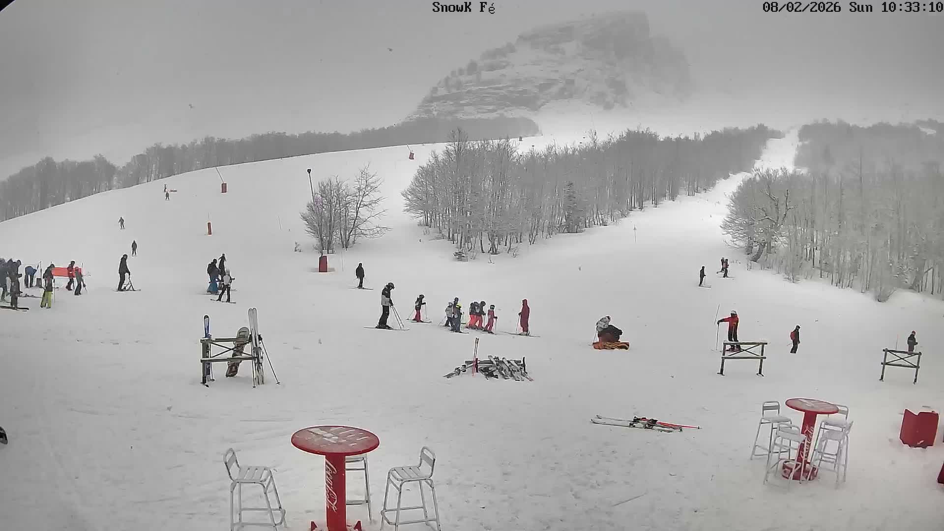 Gourette,  Pyrenees View from Snow K Fé Live Cam - Eaux-Bonnes,  Pyrenees-Atlantiques, Nouvelle-Aquitaine, France