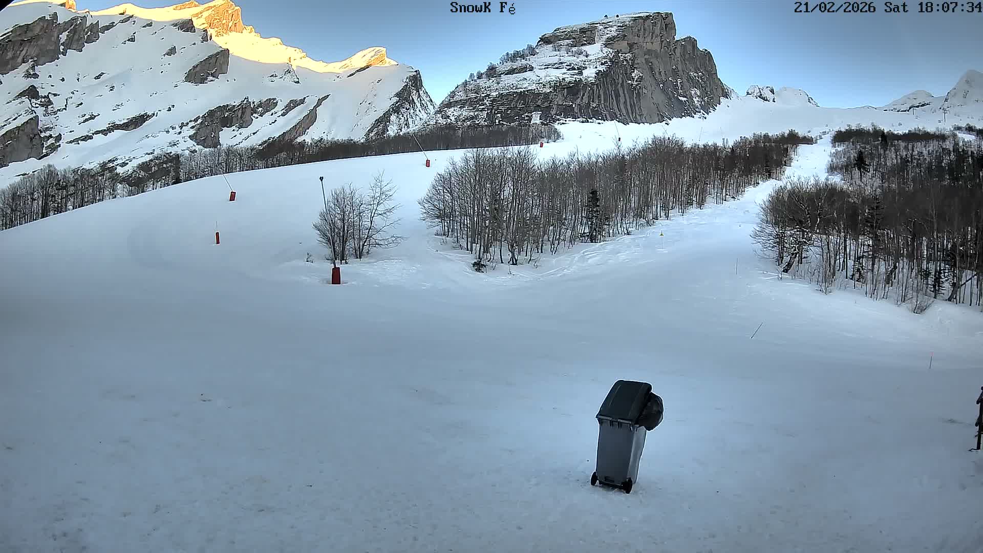 Gourette,  Pyrenees View from Snow K Fé Live Cam - Eaux-Bonnes,  Pyrenees-Atlantiques, Nouvelle-Aquitaine, France