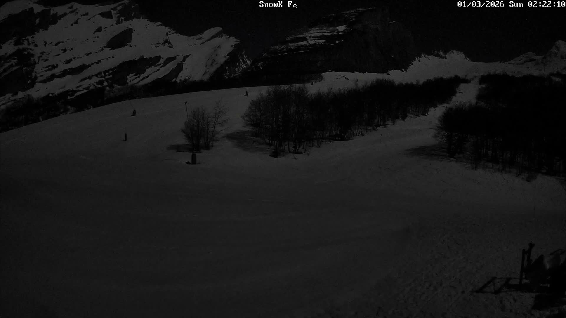 Gourette,  Pyrenees View from Snow K Fé Live Cam - Eaux-Bonnes,  Pyrenees-Atlantiques, Nouvelle-Aquitaine, France