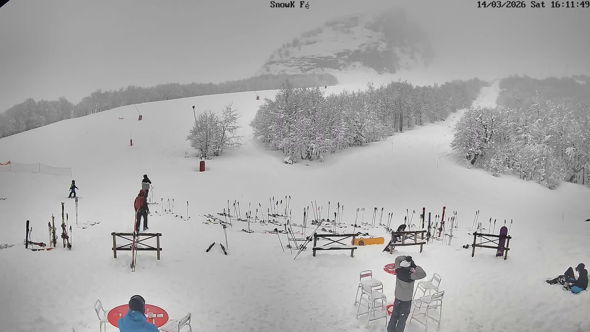 Gourette,  Pyrenees View from Snow K Fé Live Cam - Eaux-Bonnes,  Pyrenees-Atlantiques, Nouvelle-Aquitaine, France