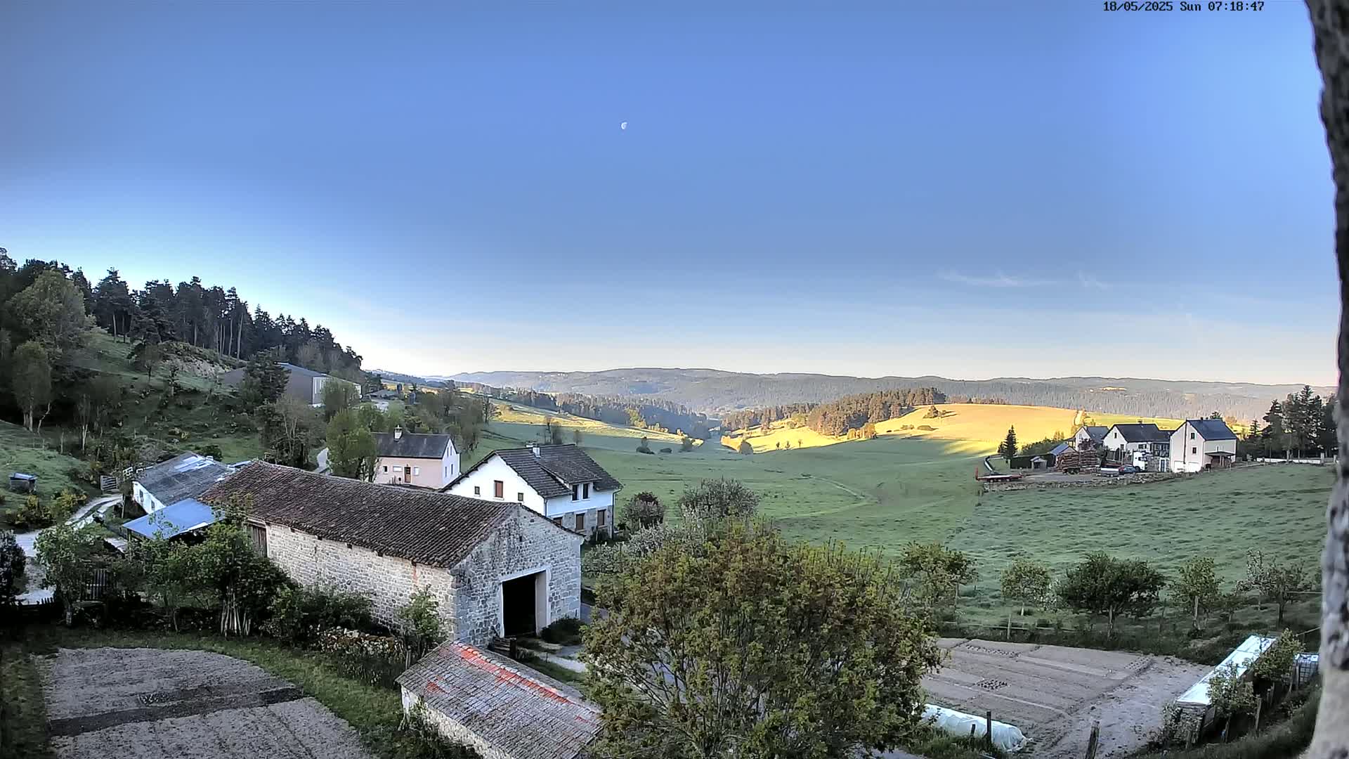 Le Malzieu-Forain Village Live Cam - Mende, Lozère, Occitanie, France