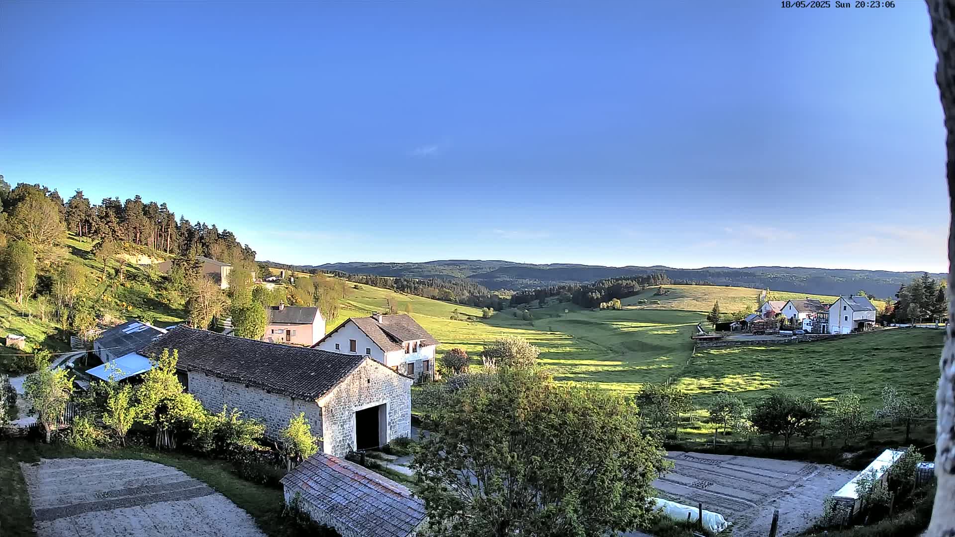 Le Malzieu-Forain Village Live Cam - Mende, Lozère, Occitanie, France