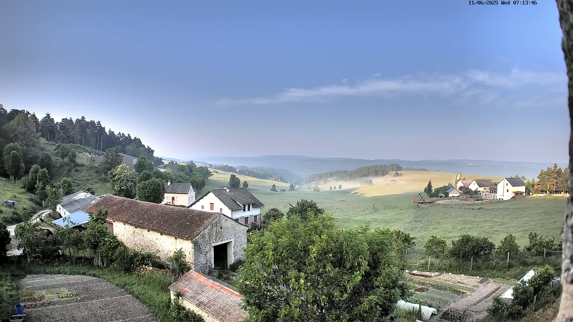 Le Malzieu-Forain Village Live Cam - Mende, Lozère, Occitanie, France