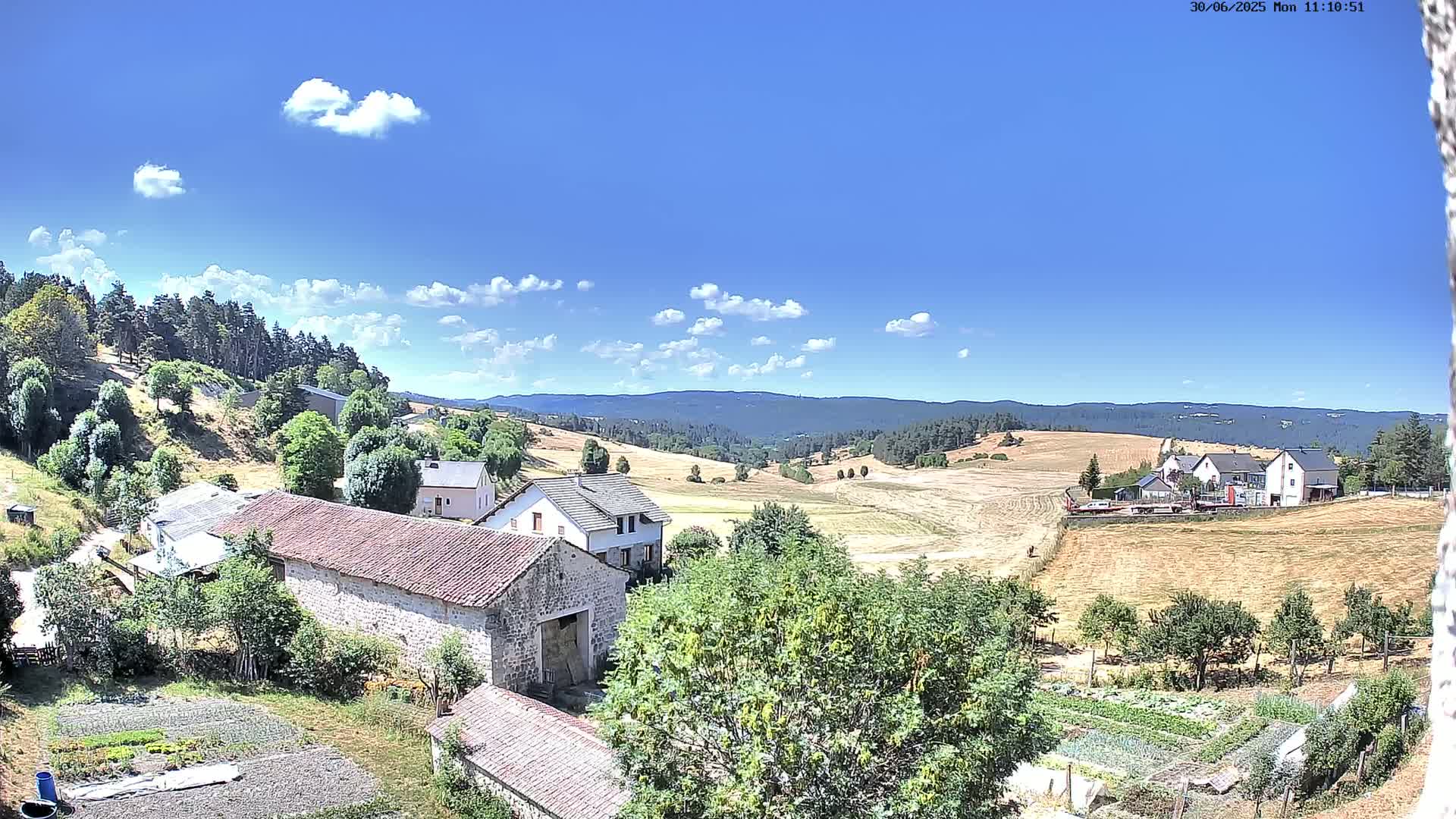 Le Malzieu-Forain Village Live Cam - Mende, Lozère, Occitanie, France