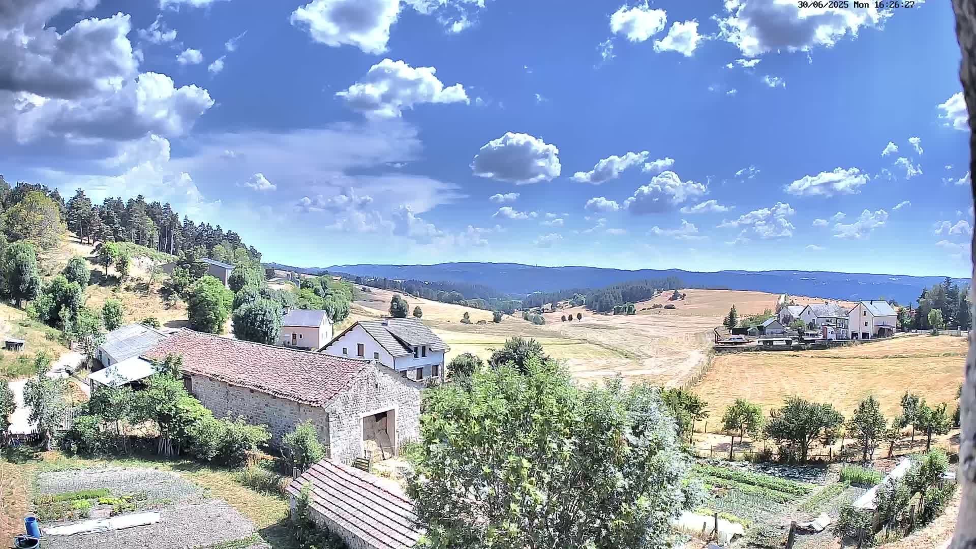 Le Malzieu-Forain Village Live Cam - Mende, Lozère, Occitanie, France