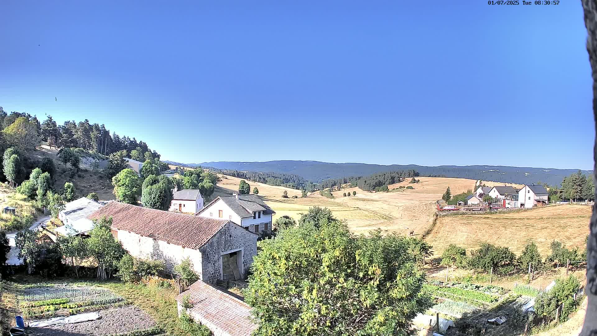 Le Malzieu-Forain Village Live Cam - Mende, Lozère, Occitanie, France