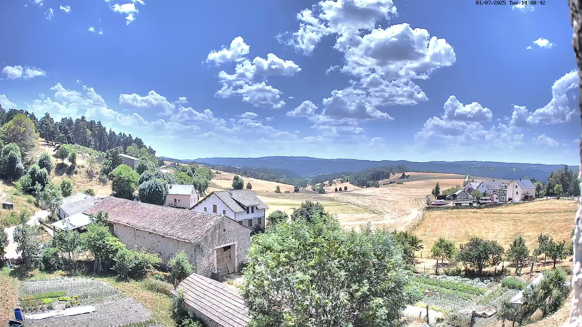 Le Malzieu-Forain Village Live Cam - Mende, Lozère, Occitanie, France