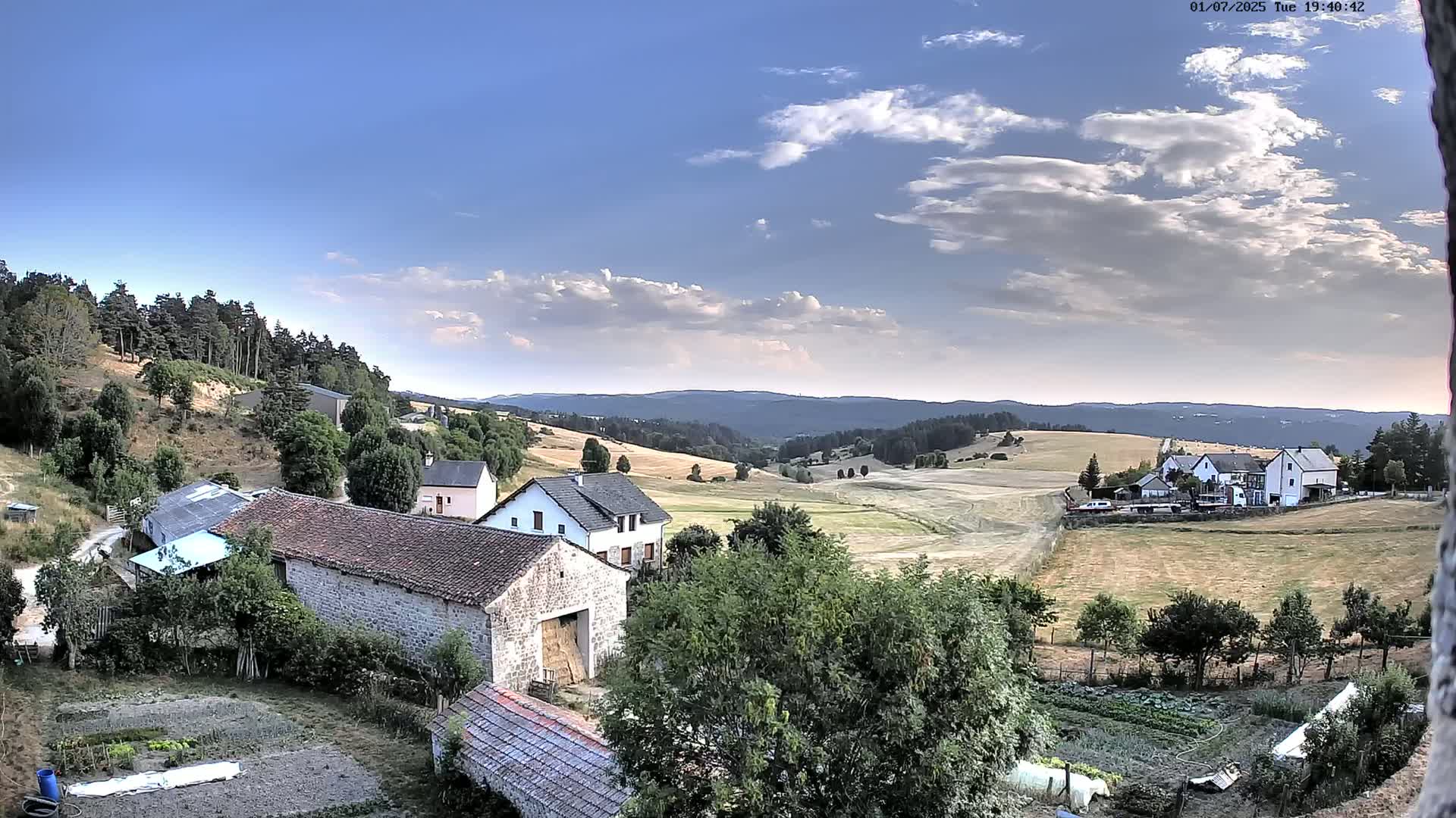 Le Malzieu-Forain Village Live Cam - Mende, Lozère, Occitanie, France