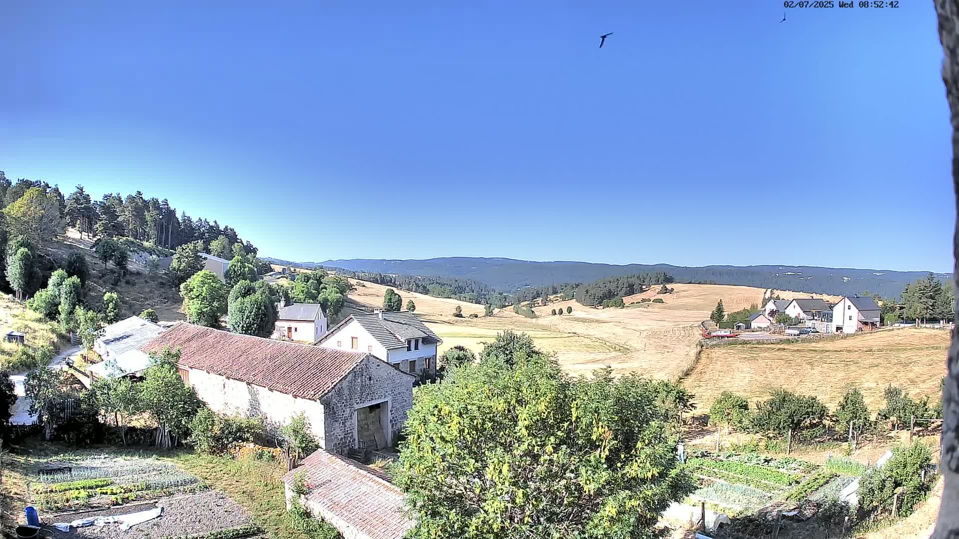 Le Malzieu-Forain Village Live Cam - Mende, Lozère, Occitanie, France