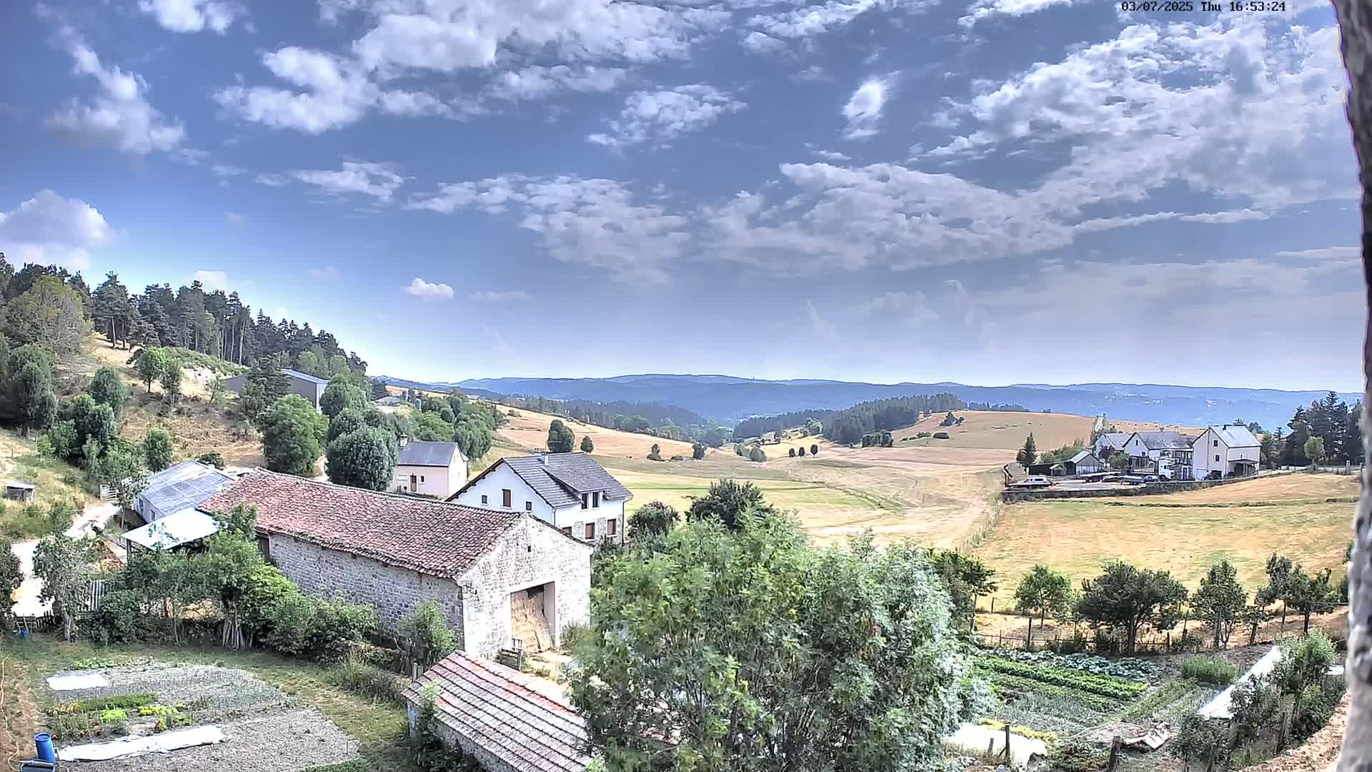 Le Malzieu-Forain Village Live Cam - Mende, Lozère, Occitanie, France