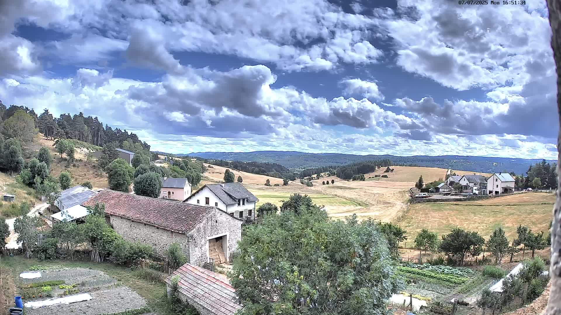 Le Malzieu-Forain Village Live Cam - Mende, Lozère, Occitanie, France