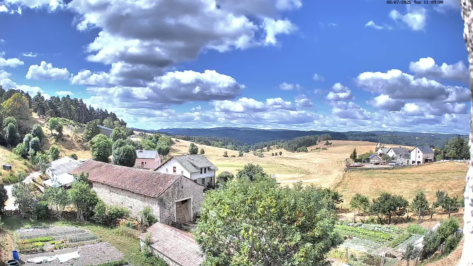 Le Malzieu-Forain Village Live Cam - Mende, Lozère, Occitanie, France