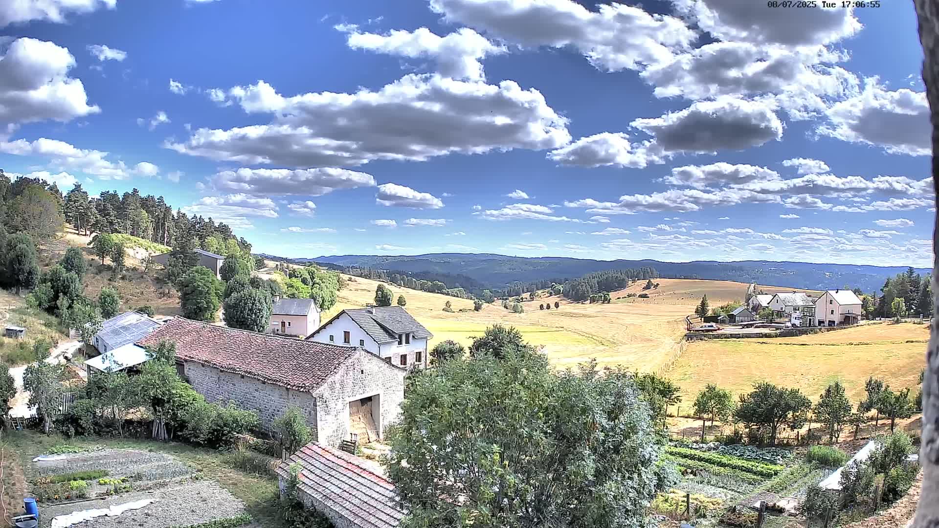Le Malzieu-Forain Village Live Cam - Mende, Lozère, Occitanie, France