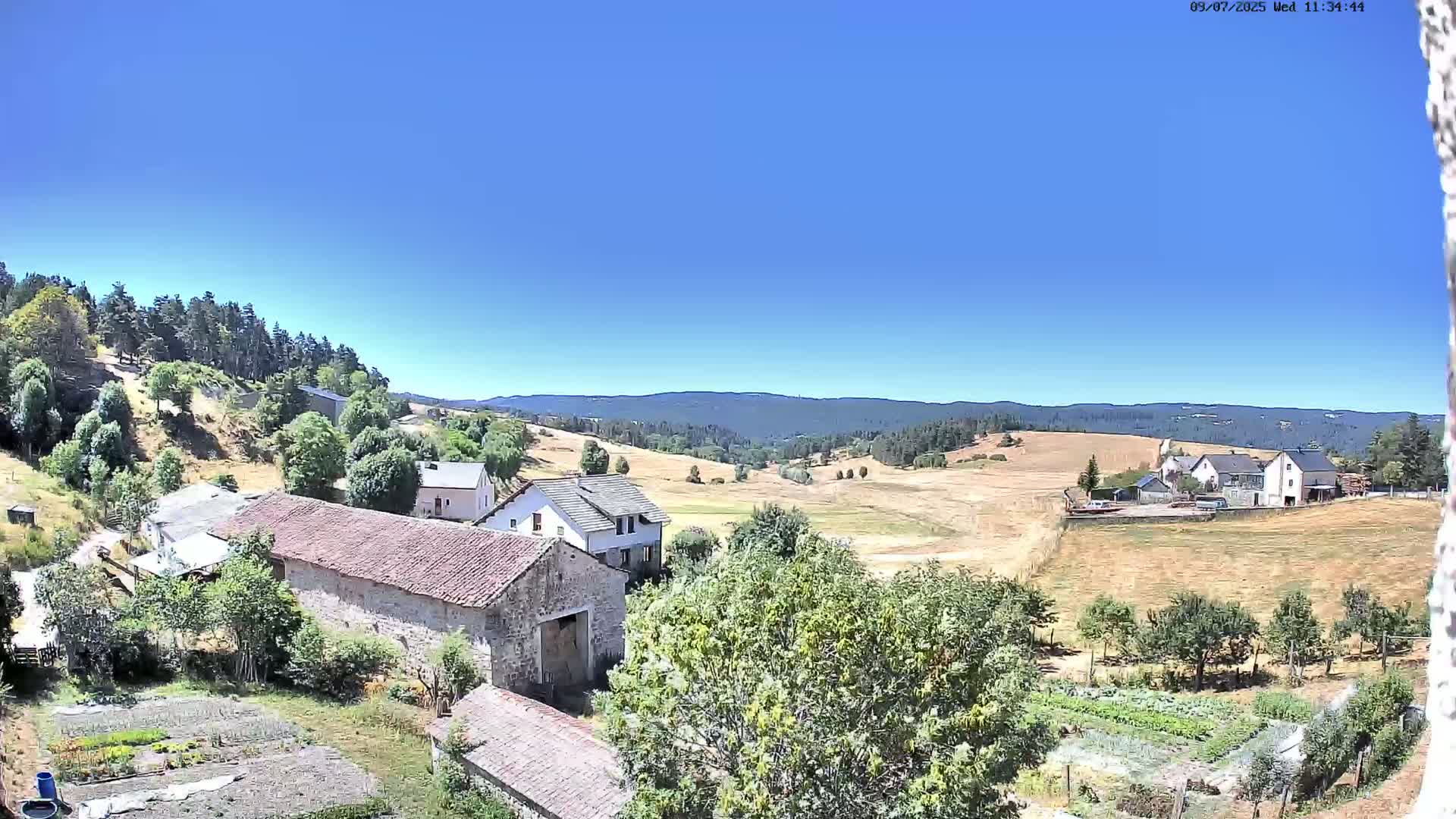 Le Malzieu-Forain Village Live Cam - Mende, Lozère, Occitanie, France
