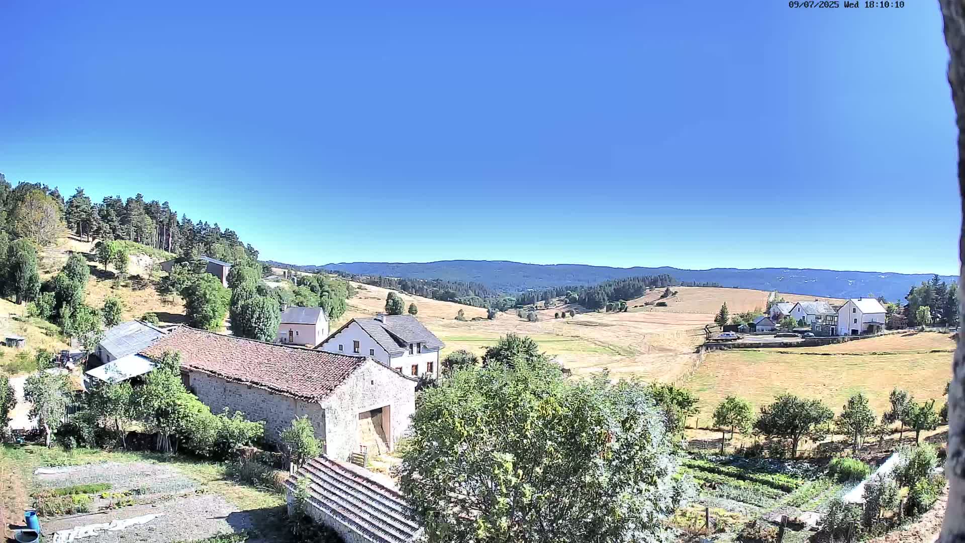Le Malzieu-Forain Village Live Cam - Mende, Lozère, Occitanie, France
