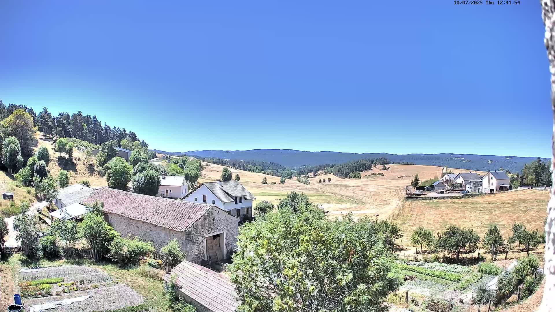 Le Malzieu-Forain Village Live Cam - Mende, Lozère, Occitanie, France