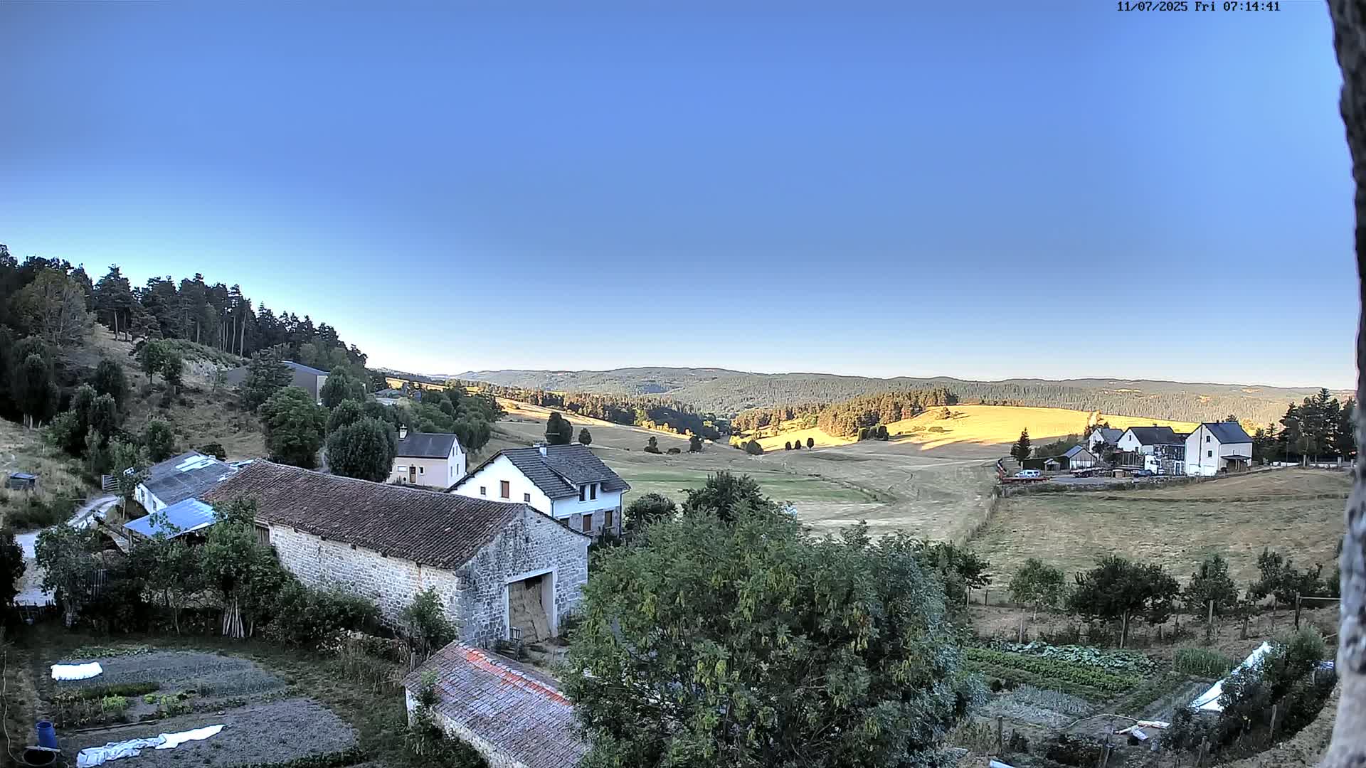 Le Malzieu-Forain Village Live Cam - Mende, Lozère, Occitanie, France