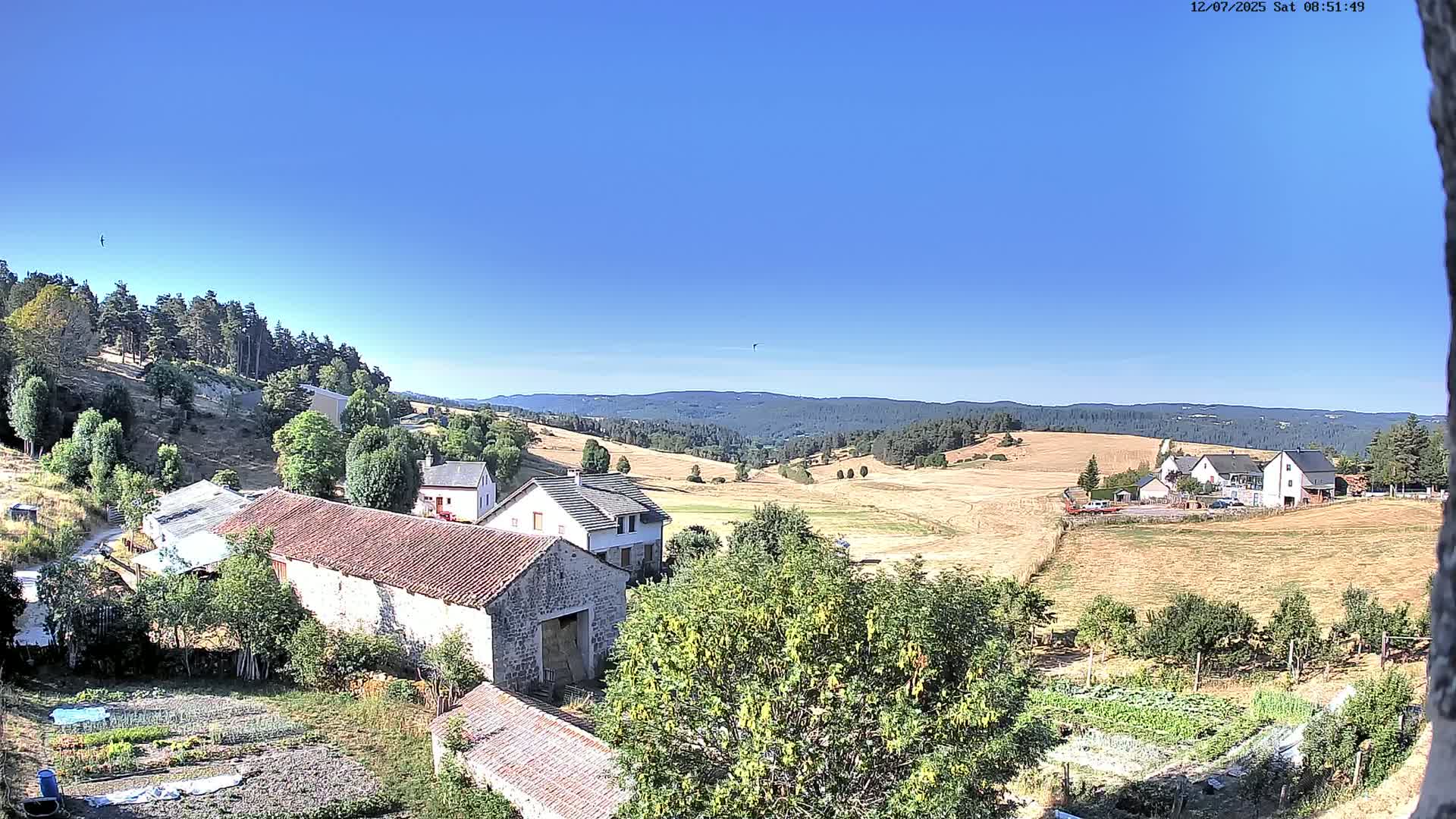 Le Malzieu-Forain Village Live Cam - Mende, Lozère, Occitanie, France
