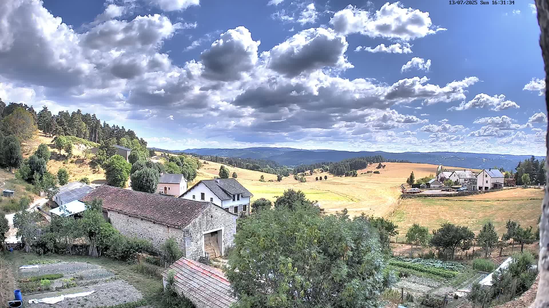 Le Malzieu-Forain Village Live Cam - Mende, Lozère, Occitanie, France