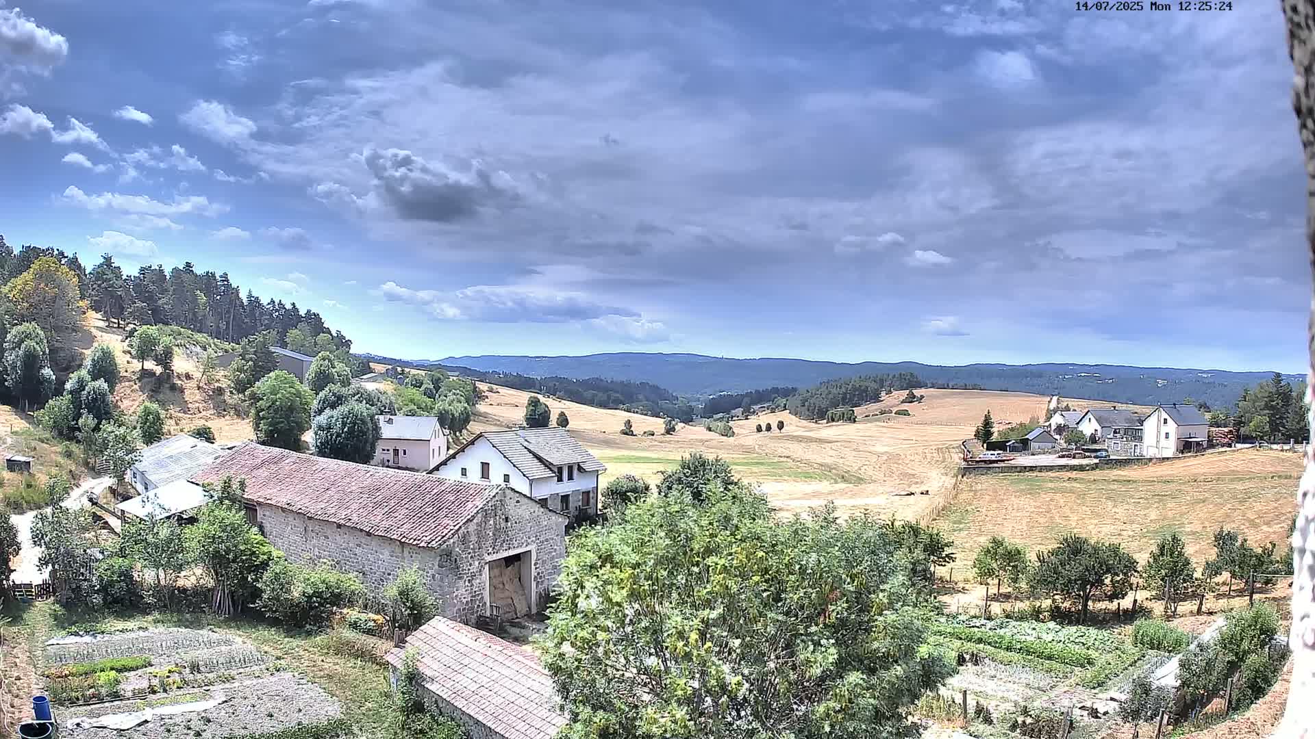 Le Malzieu-Forain Village Live Cam - Mende, Lozère, Occitanie, France