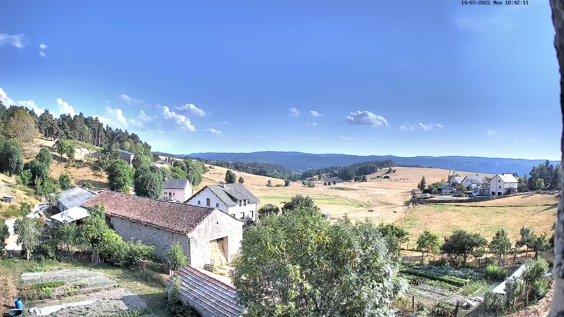 Le Malzieu-Forain Village Live Cam - Mende, Lozère, Occitanie, France