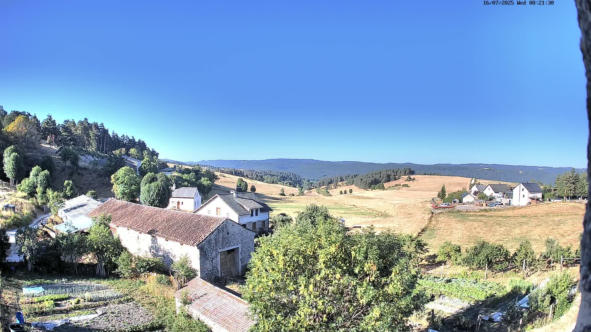 Le Malzieu-Forain Village Live Cam - Mende, Lozère, Occitanie, France