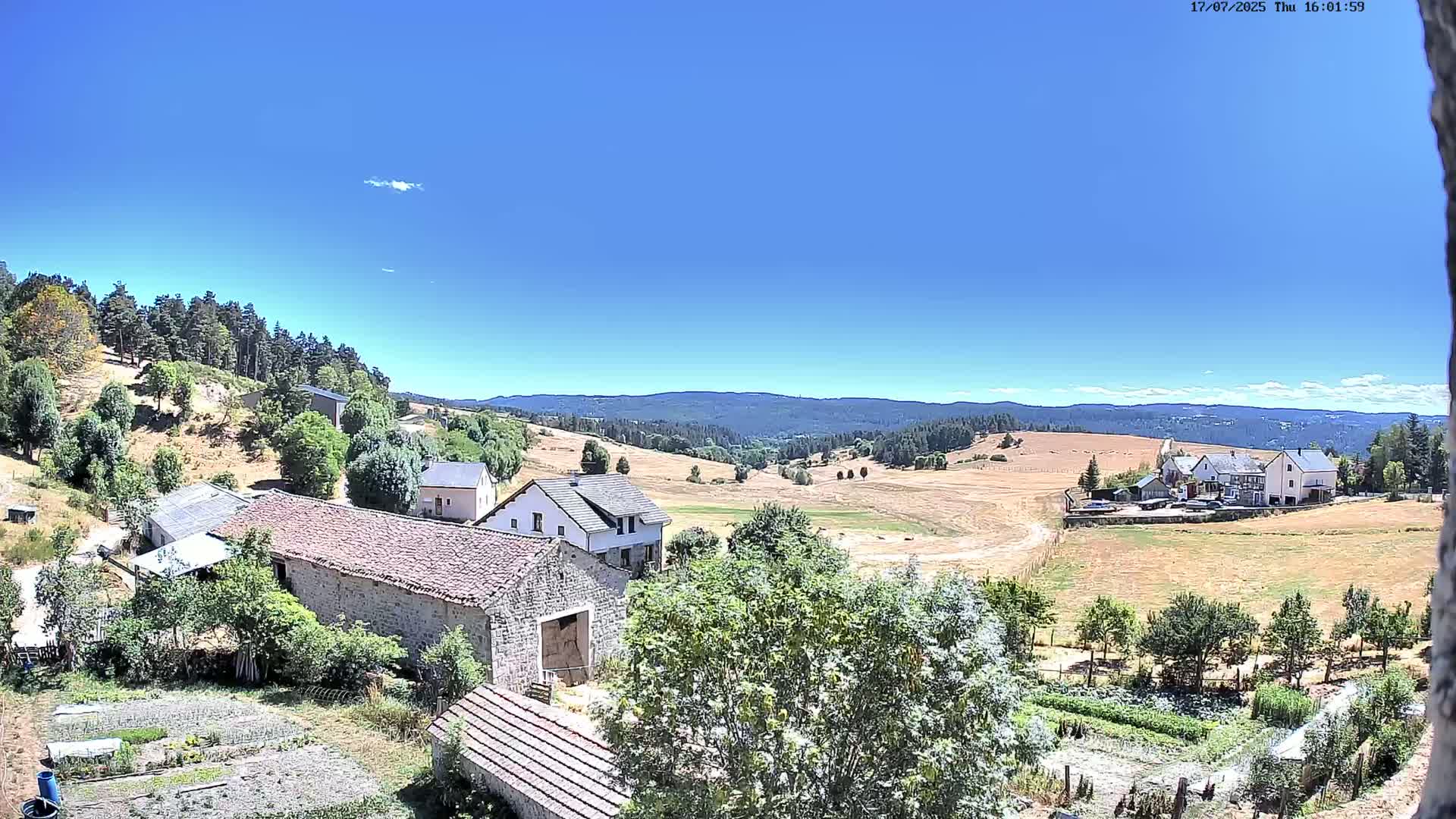 Le Malzieu-Forain Village Live Cam - Mende, Lozère, Occitanie, France