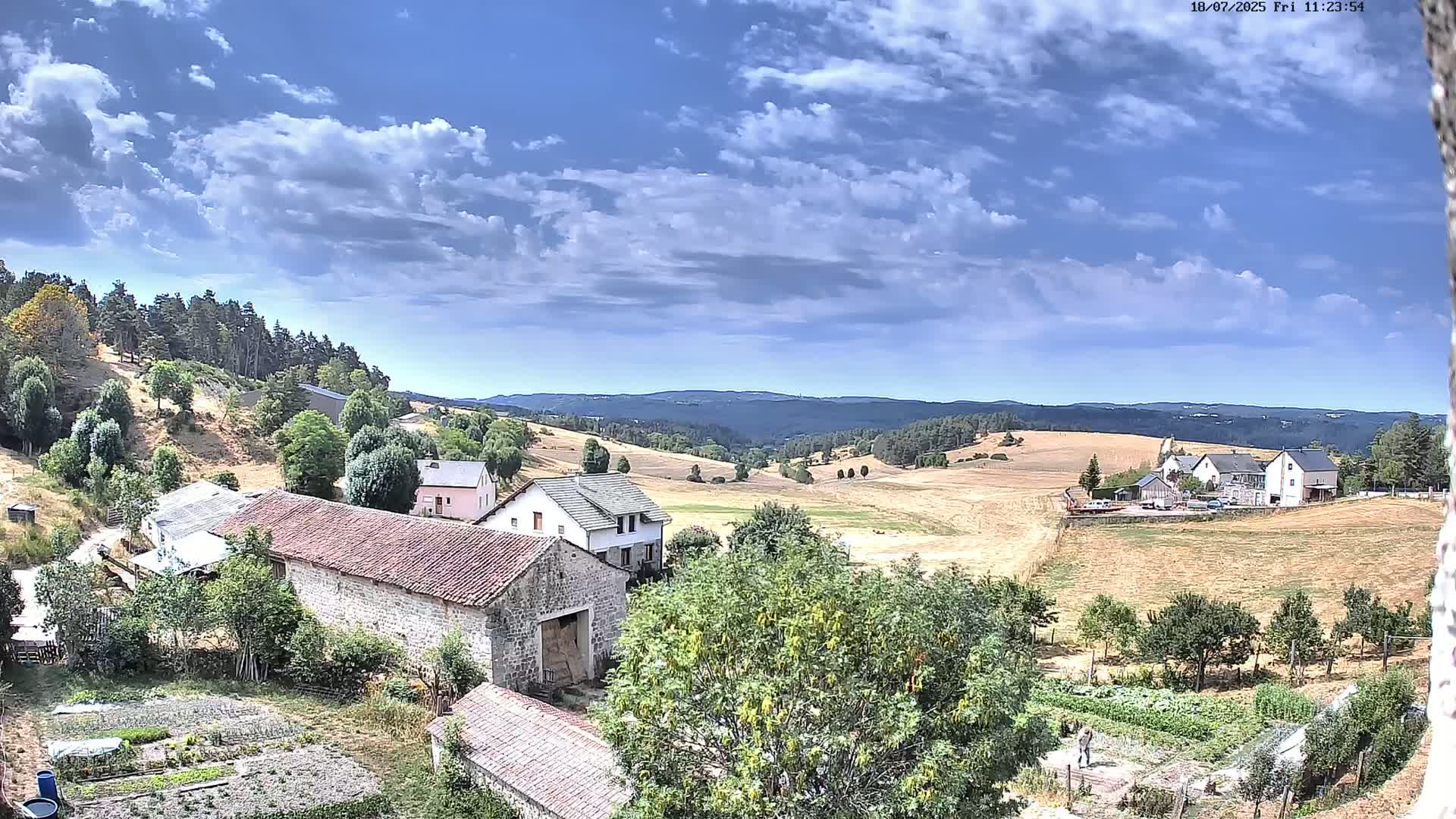Le Malzieu-Forain Village Live Cam - Mende, Lozère, Occitanie, France