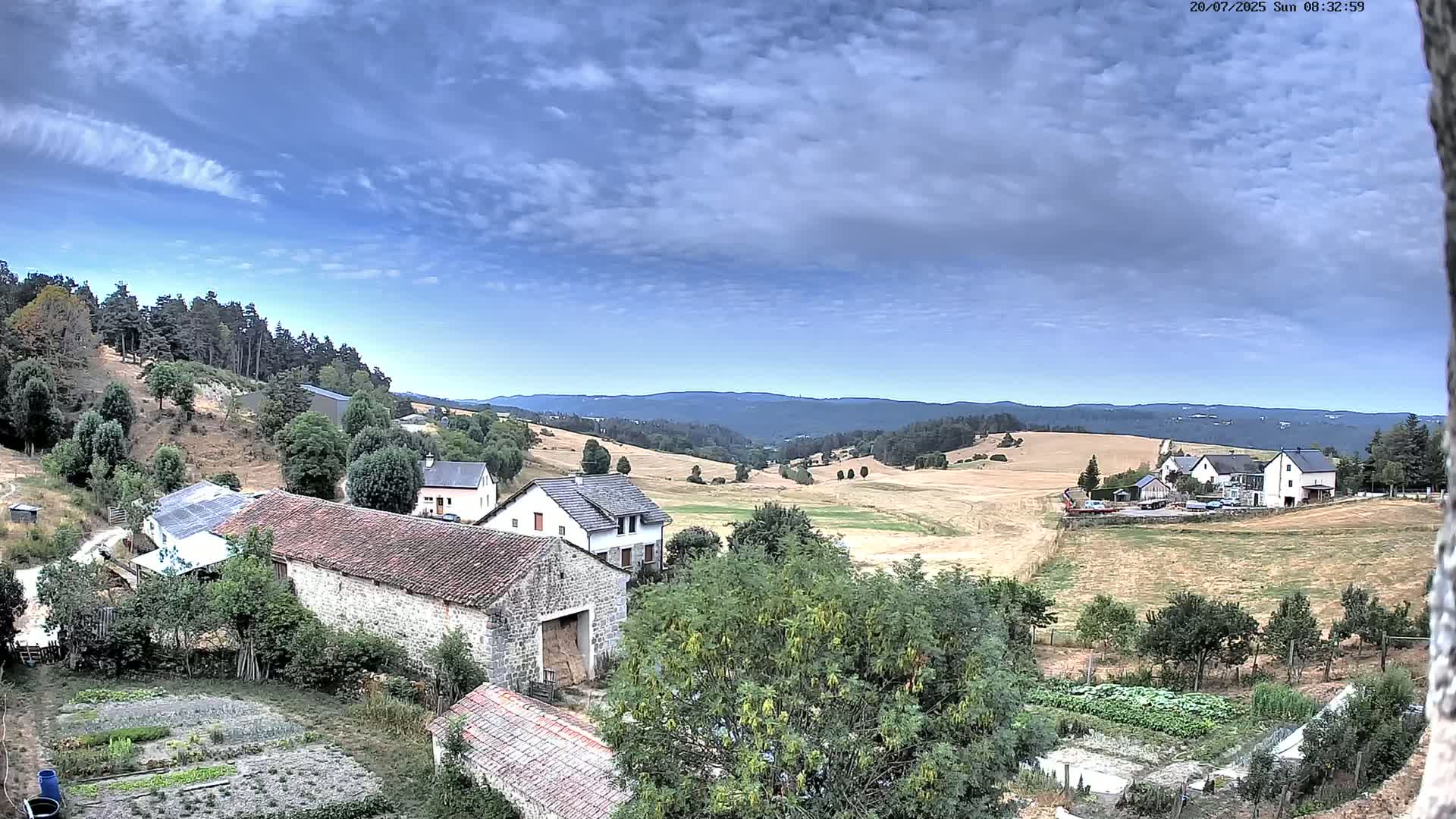 Le Malzieu-Forain Village Live Cam - Mende, Lozère, Occitanie, France